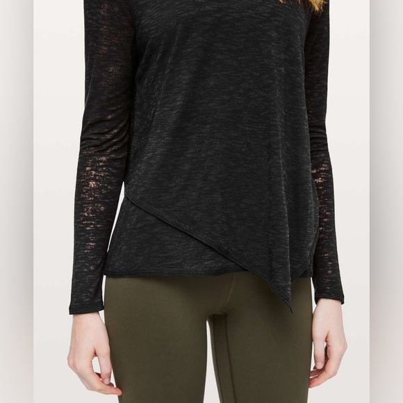 Lululemon Sweetest Day Long Sleeve *Burnout size 4 - Picture 3 of 8